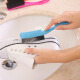 SafBide Shoe Brush Multipurpose Curved Handle Plastic Cleaning Brush Random Colors