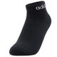 Chaussettes adidas adidas chaussettes masculines chaussettes de femmes trois paires de quatre saisons régulières de chaussettes courtes peu profondes chaussettes de sport à talons bas moyennes / jc9272 / trois paires l (tailles suggérées 42-46)