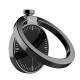 NVV (NS-2) cute pocket watch mobile phone buckle ring buckle stand lazy metal car tablet phone accessories bright black
