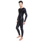 NSA unisex one-piece sunscreen waterproof swimsuit with 5XL second generation sharkskin swimsuit winter swimsuit 554 black cloth gray thread + sharkskin swimming cap M (1.55m/85Jin Jin equals 0.5kg)