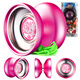 Audi Double Diamond (Auldey) Jo-Yo-Spielzeug Feuerkraft Jungen King 6 Yo-Yo Boy Yoyo Ball Ice Flame Flamme Flamme Fancy Metal Ball High-End Dazzling Metal Fancy Ball-Liefg