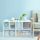 
Wen Shiou Interactive space drawer storage box wardrobe transparent storage box clothes underwear household clothing plastic finish [20 liters] 9227 white width 34 deep 44 height 19
