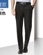 Langdeng pantalon masculin lâche, non scalding, anti-rides quatre saisons professionnelles professionnelles formelles d'âge moyen pantalon plissé double pantalon plissé (plissé noir lâche) -ya031 33