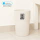 Asvel Japaner Asvel Wohnzimmer Müll kann moderne leichte Luxus -Heimschlafzimmerküche kreative einfache Größe Unbedeckter Korb 6218 Brown 6l
