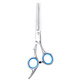 Laiwang Brothers Pet Grooming Scissors Cat and Dog Hair Thinning Beauty Tool Dental Scissors 6.5-inch Starry Sky Style
