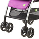 [90% neuf] La poussette HD Xiaolong Habi peut s'asseoir, couché, légèrement plié, debout, absorbant les chocs, paysage élevé, les bébés enfants peuvent remplacer le chariot à deux voies Purple LC508-T826