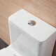 XMSJ Hui Luz de la familia Flushing Ondinary One-Piece Toiling Baño Siphón Gran Impulso Anti-Odor Asiento 6189 Desmontaje Distancia de la cubierta de la cubierta 350