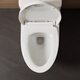 XMSJ Hui Luz de la familia Flushing Ondinary One-Piece Toiling Baño Siphón Gran Impulso Anti-Odor Asiento 6189 Desmontaje Distancia de la cubierta de la cubierta 350
