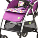 [90% neuf] La poussette HD Xiaolong Habi peut s'asseoir, couché, légèrement plié, debout, absorbant les chocs, paysage élevé, les bébés enfants peuvent remplacer le chariot à deux voies Purple LC508-T826