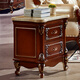 Mengmeisxuan Möbel American Marmor TV -Schrank Kombination Set natürliche Beige Steinoberfläche Europäischer Massivholz Aufbewahrungsschrank Wohnzimmer Bodenschrank 698 2.0m Fernsehschrank