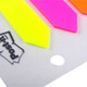 3M Post-It Notas Pegatizas/notas de notas/notas/notas Suministros de la oficina Suministros de la escuela Papelería 687-5A Indicador de flecha Color 2 Paquete