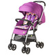 [90% neuf] La poussette HD Xiaolong Habi peut s'asseoir, couché, légèrement plié, debout, absorbant les chocs, paysage élevé, les bébés enfants peuvent remplacer le chariot à deux voies Purple LC508-T826