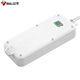 Bull socket basic blue and white model porous long-line multi-functional electrical plug-in board sub-control switch drag strip with child protection door/new national standard/socket/terminal board 3 positions [sub-control] 1.8 meters GN-314