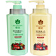 Bee Flower Herbal Essence Hair Care Set (Moisturizing and Silky Hair Care 1L*2+Cleaning and Care 100mlx2)