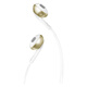 JBL T205 semi-in-ear headphones TUNE205 headphones wired sports headphones Universal for Apple and Android systems Double 11 shopping recommendations Champagne gold