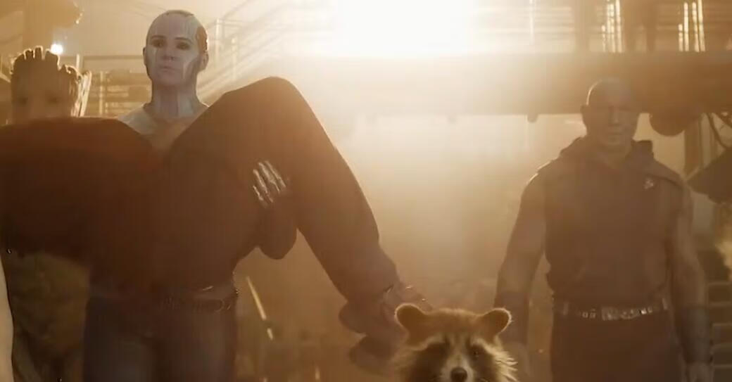 漫威解析：《银河护卫队3》预告片，亚当和火箭浣熊女友首次登场
