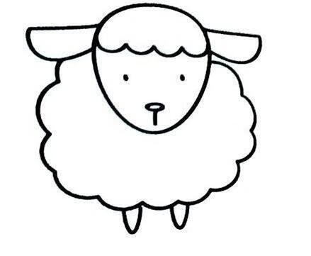简单的绵羊怎么画（如何画简单的绵羊)