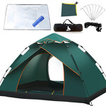 北极狼 BeiJiLang  全自动帐篷户外防雨野营双人双层免搭建3-4人野外露营帐篷套装