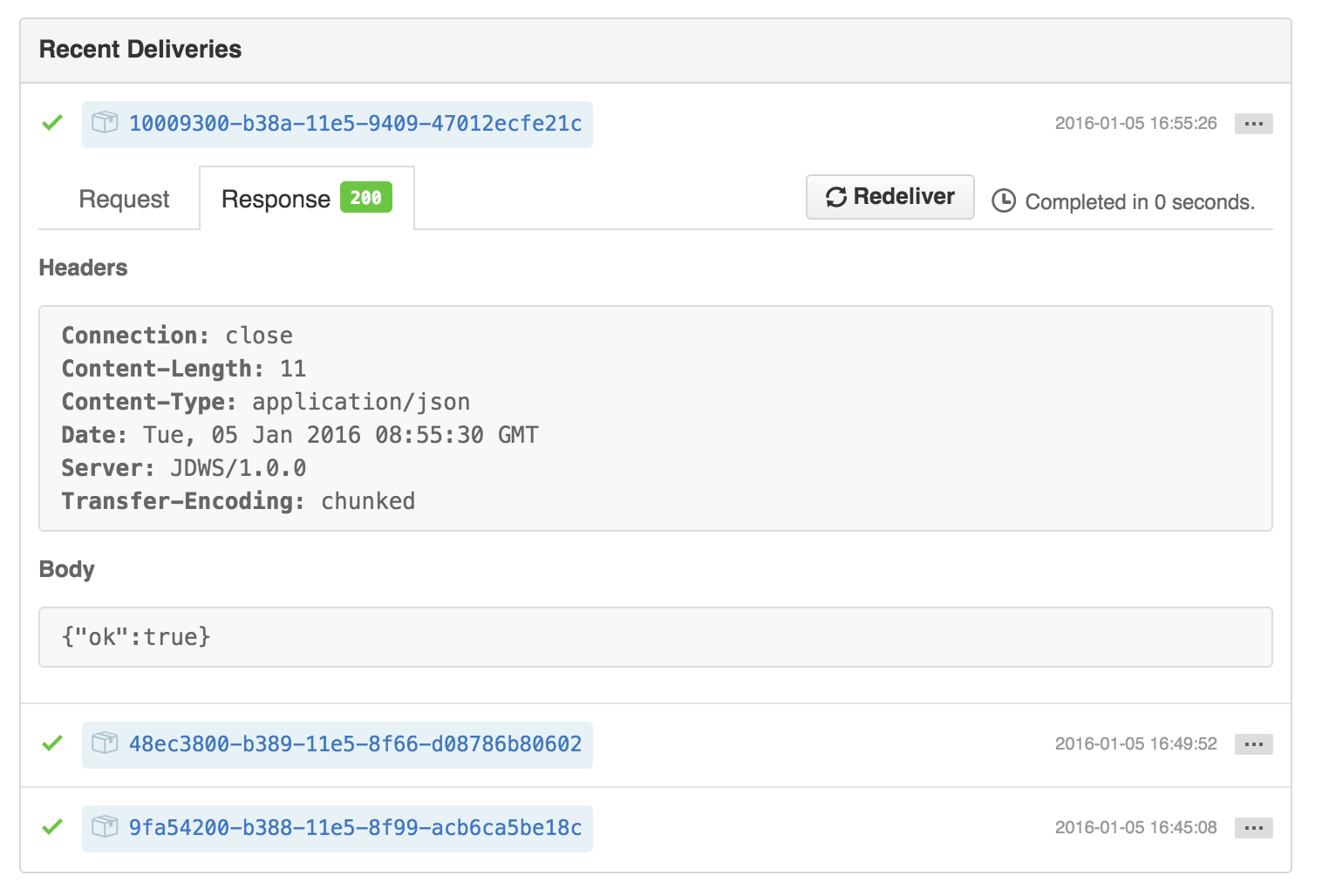 Github Webhooks接口触发