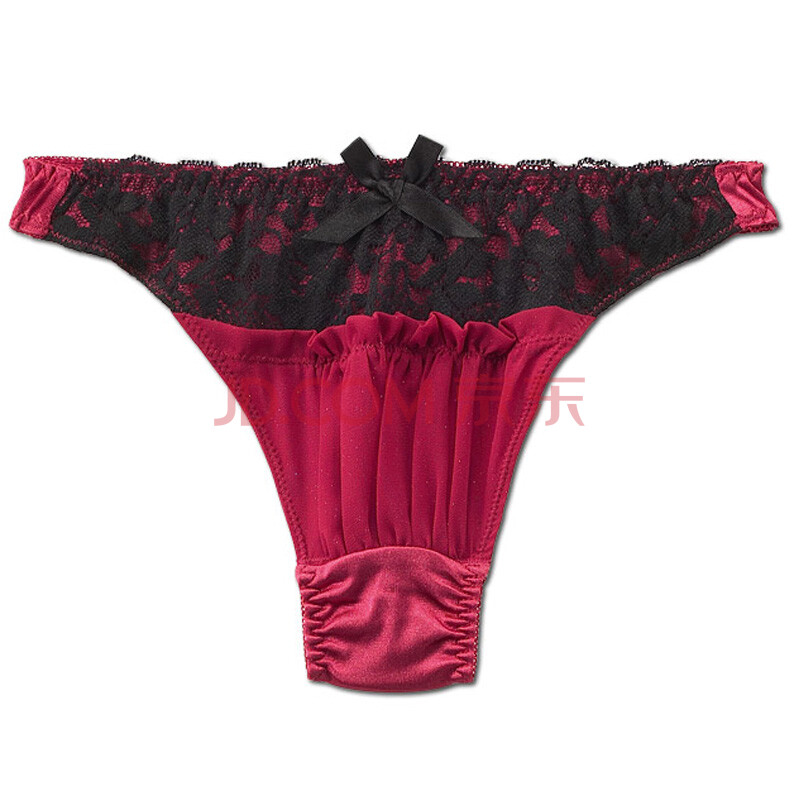 爱美菲露aimerfeel女士-性感舒适无痕丁字裤370683 深红bo2 大码0l