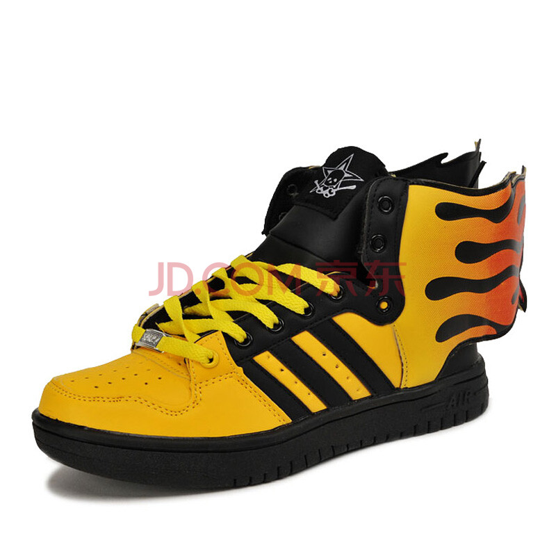 天使之翼情侣款翅膀鞋春季款休闲男鞋子高帮运动鞋板鞋舞蹈潮鞋街舞鞋