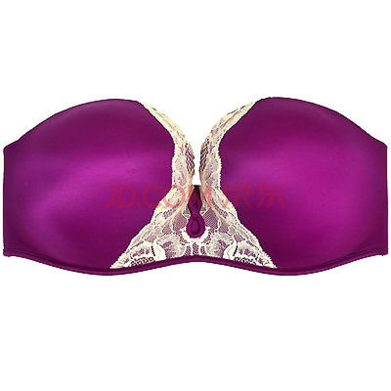 secret 维多利亚的秘密 女士性感图案文胸 紫色 36c【图片 价格 品牌