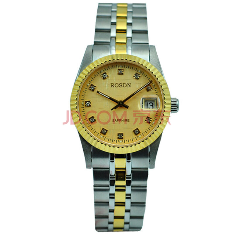 劳士顿机械手表 瑞士机芯男士全自动防水真钻 2002