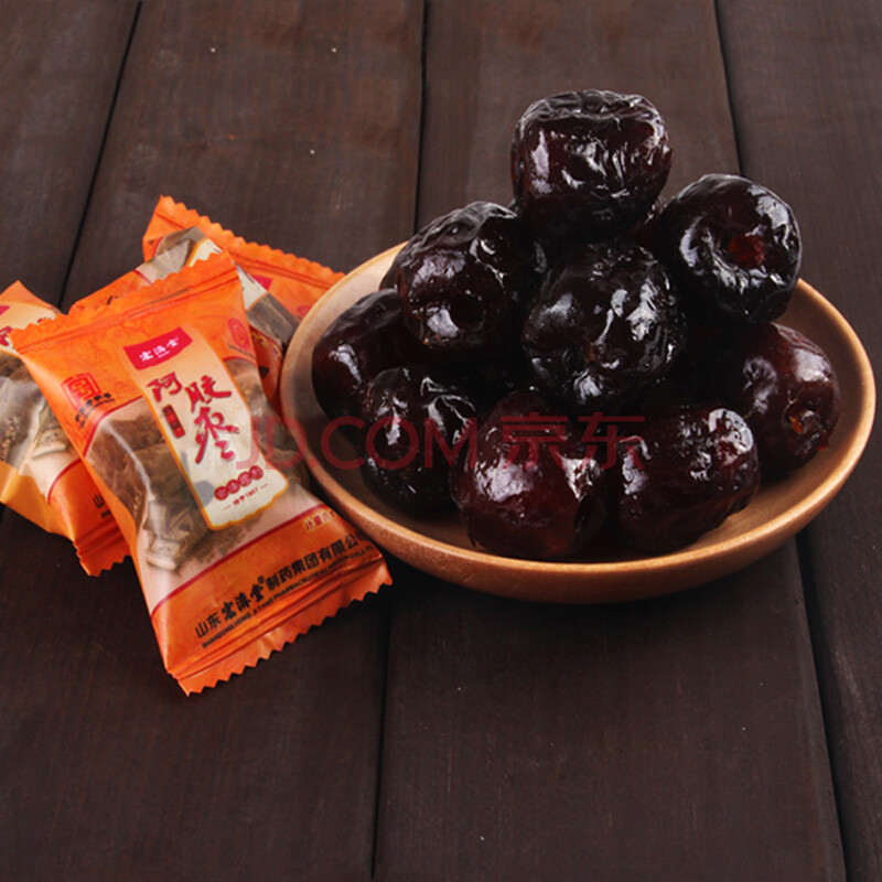 宏济堂 阿胶金丝红枣 360g 盒装 山东特产 益气补血