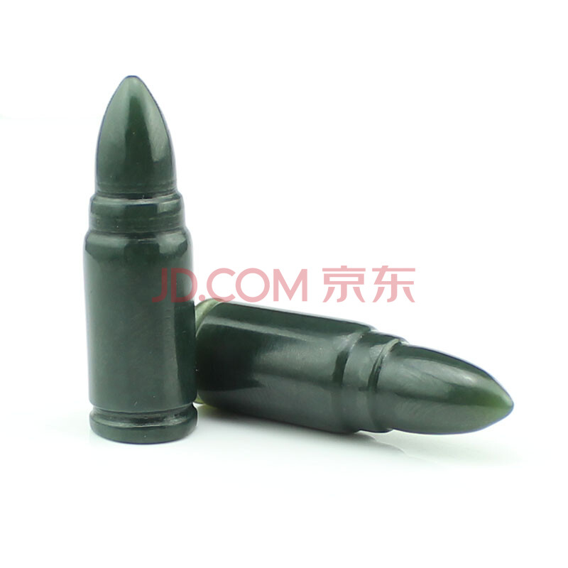 本韵和田玉吊坠青玉子弹玉坠时尚子弹头玉坠男女挂件玉石项链