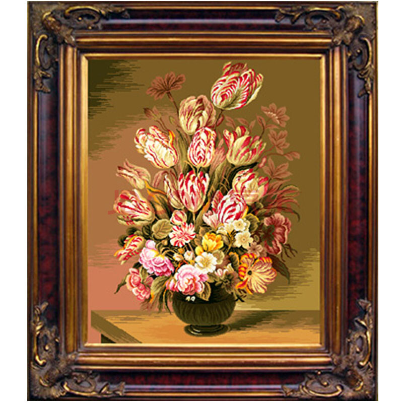 高级礼品 羊毛线绣 羊绒线绣 半针绣 jw016千手观音 非十字绣非成品