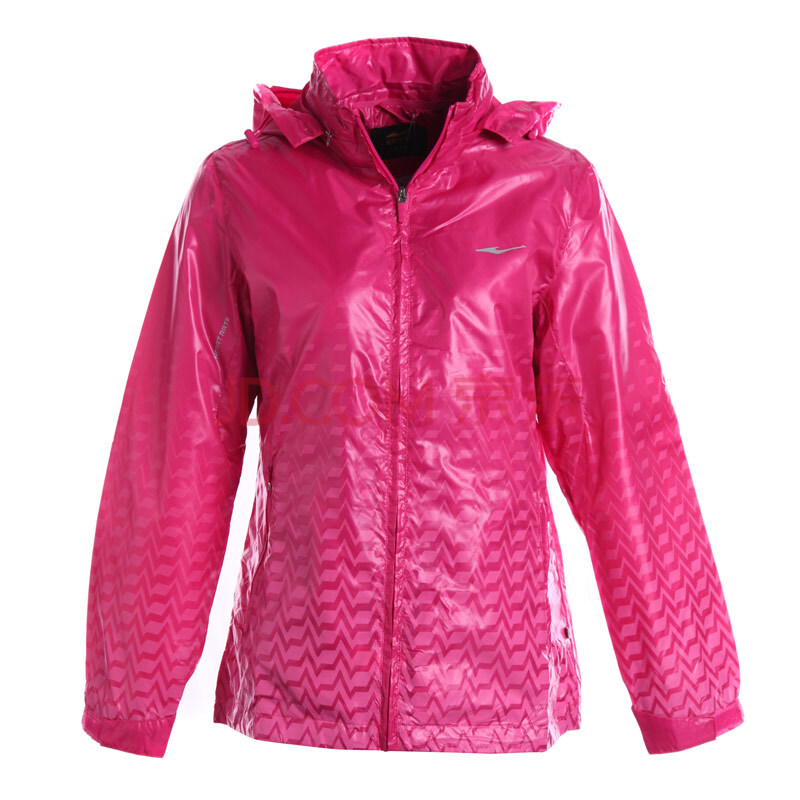 鸿星尔克erke 秋装女装风衣14134097 红色 l