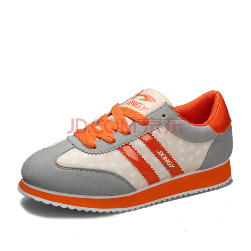 吉星宇 韩版女士小球鞋 时尚拼色 平底轻便女鞋 炮弹鞋 休闲运动鞋