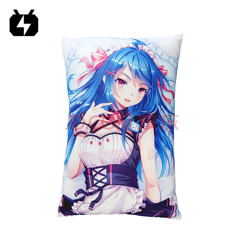 超电文化 哔哩哔哩 bilibili 2233娘女仆抱枕长方形靠枕 22娘款