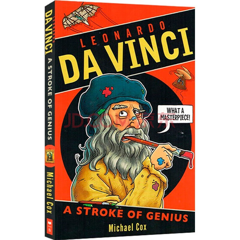 英文原版leonardo da vinci a stroke of genius 可怕的天才 達芬奇