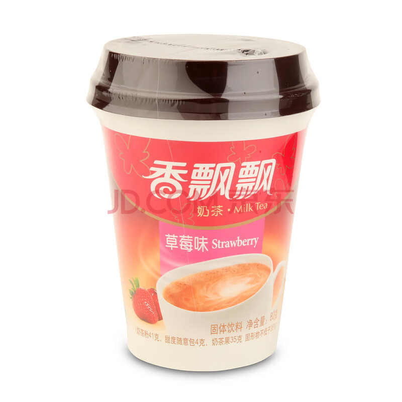 香飘飘草莓奶茶80g