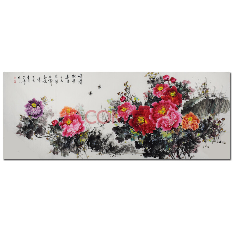 中美协 北京分会会员 王绍华《唯有牡丹真国色》