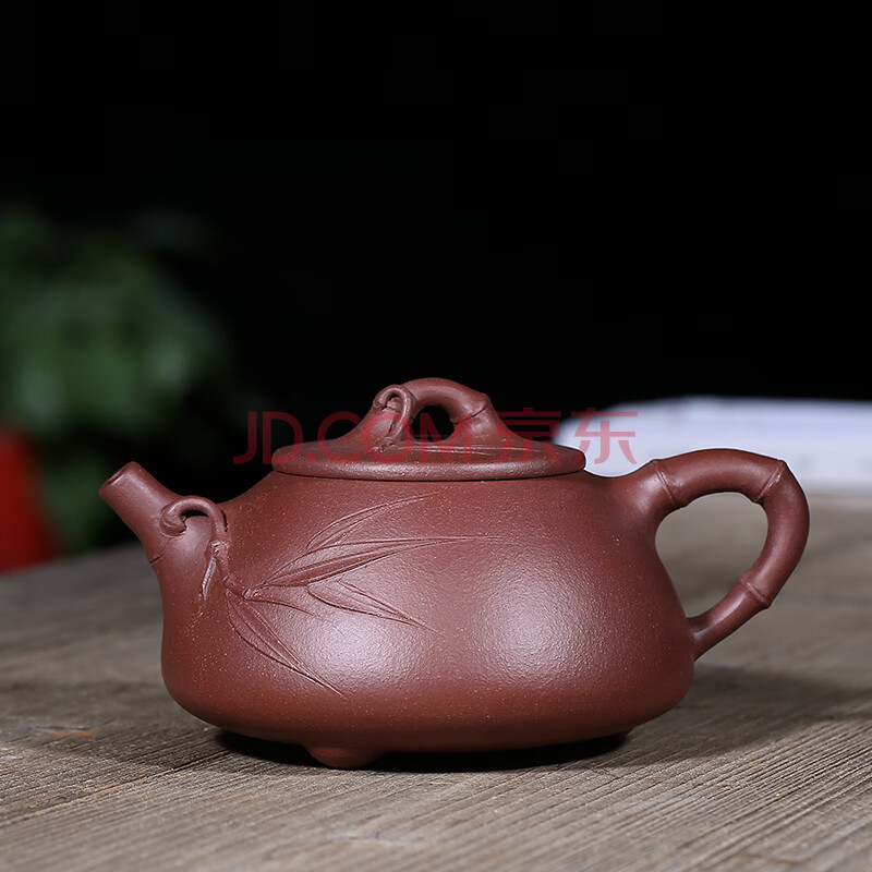 原矿紫泥《石瓢竹》杯 助理工艺美术师 吴俊