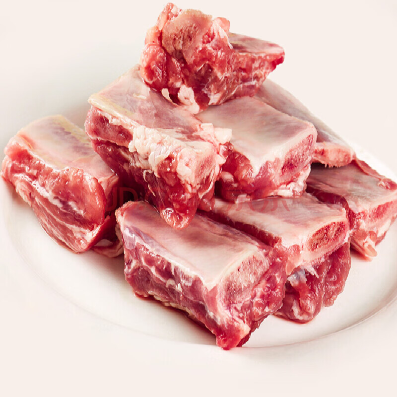黑山猪肋排1000g生鲜超市新生鲜小排骨商用冷冻肉家庭