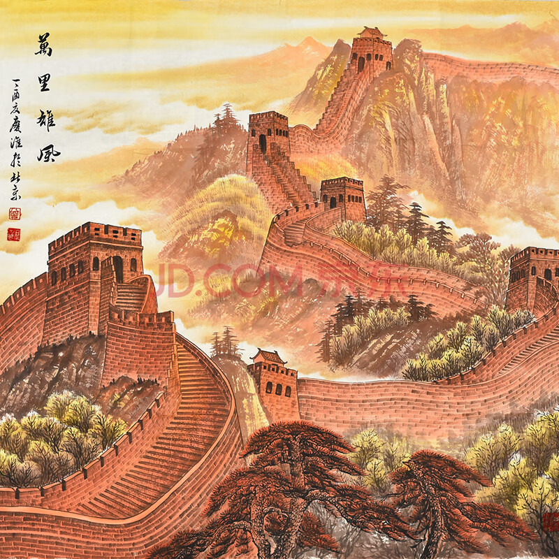 当代实力画家 曾庆淮《万里雄风》