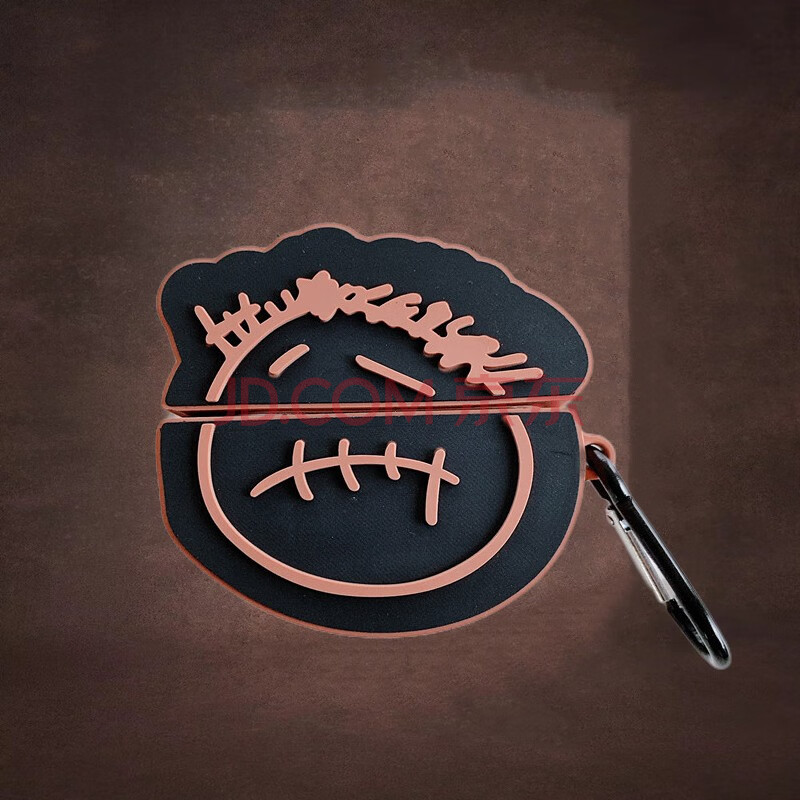 鸿励travis scott鬼脸airpodspro3代保护套苹果无线蓝牙耳机1/2代耳机