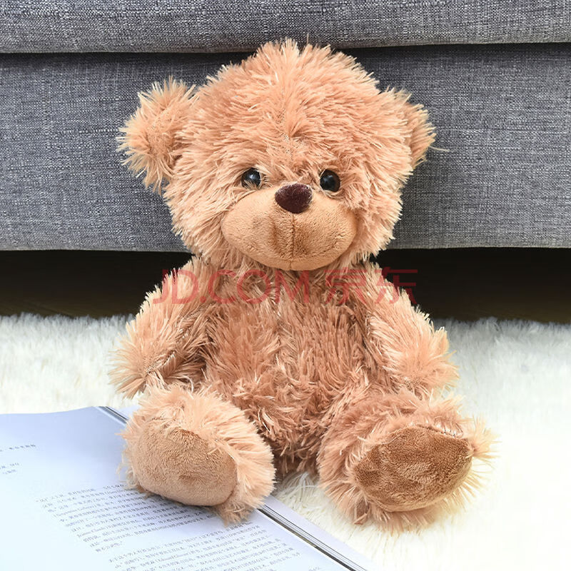 毛绒玩具女孩网红抱枕女生可爱公仔布娃娃宝宝儿童软毛玩偶 棕色小熊1