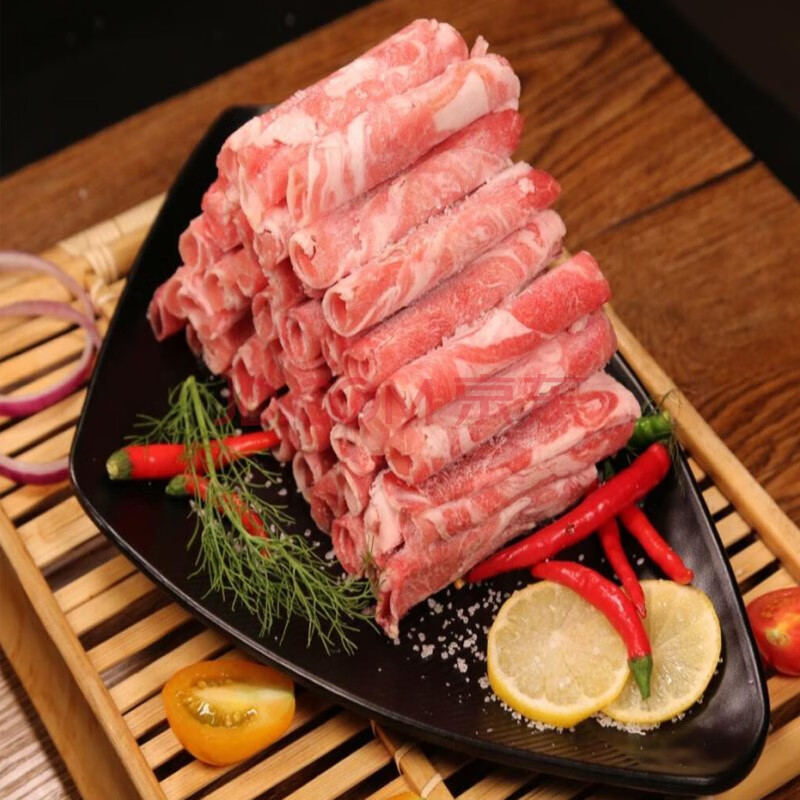 恆都 精品羊肉卷700g 散養羔羊肉羊肉生鮮火鍋食材