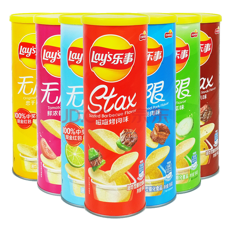 乐事薯片104g罐装 乐事薯片黄瓜味104g/罐