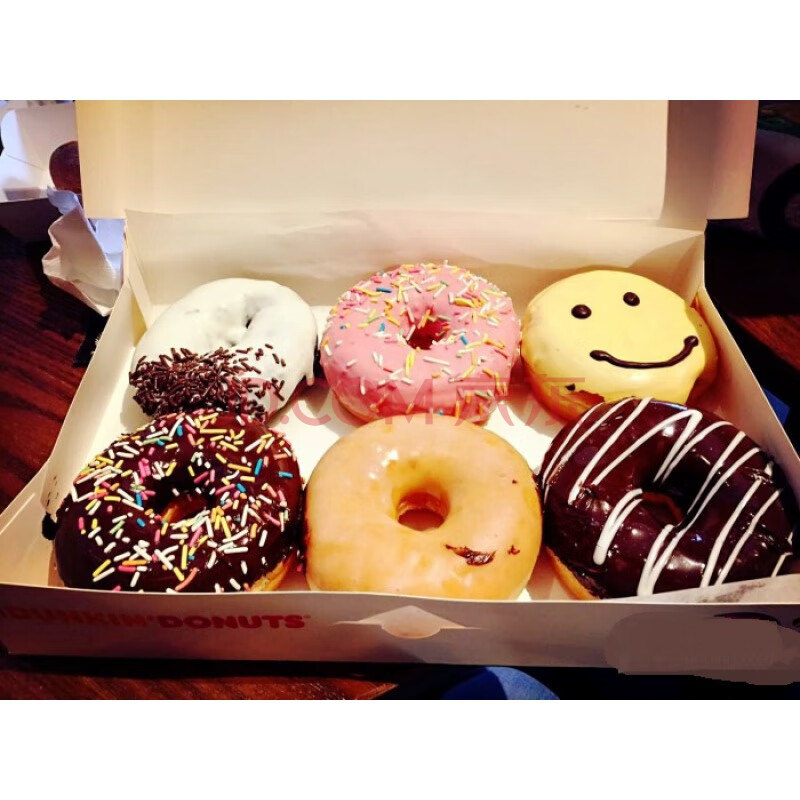 dunkin donuts唐恩都乐甜甜圈 散装多口味可选北京可 巧克力宠爱q绵