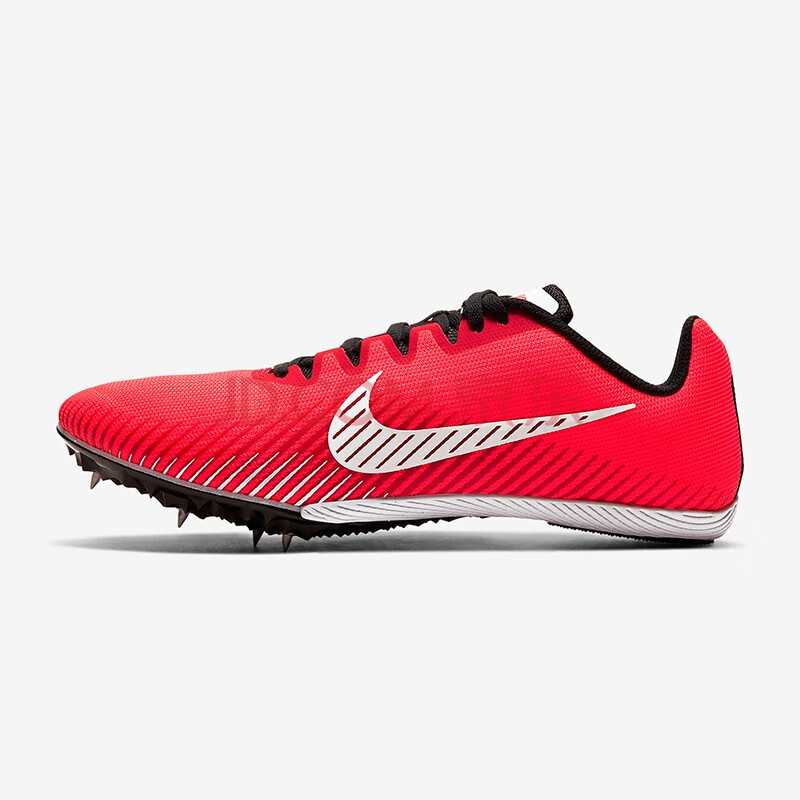 耐克(nike)zoom rival m 9专业田径长钉 钉鞋缓冲透气运动跑步鞋 红色
