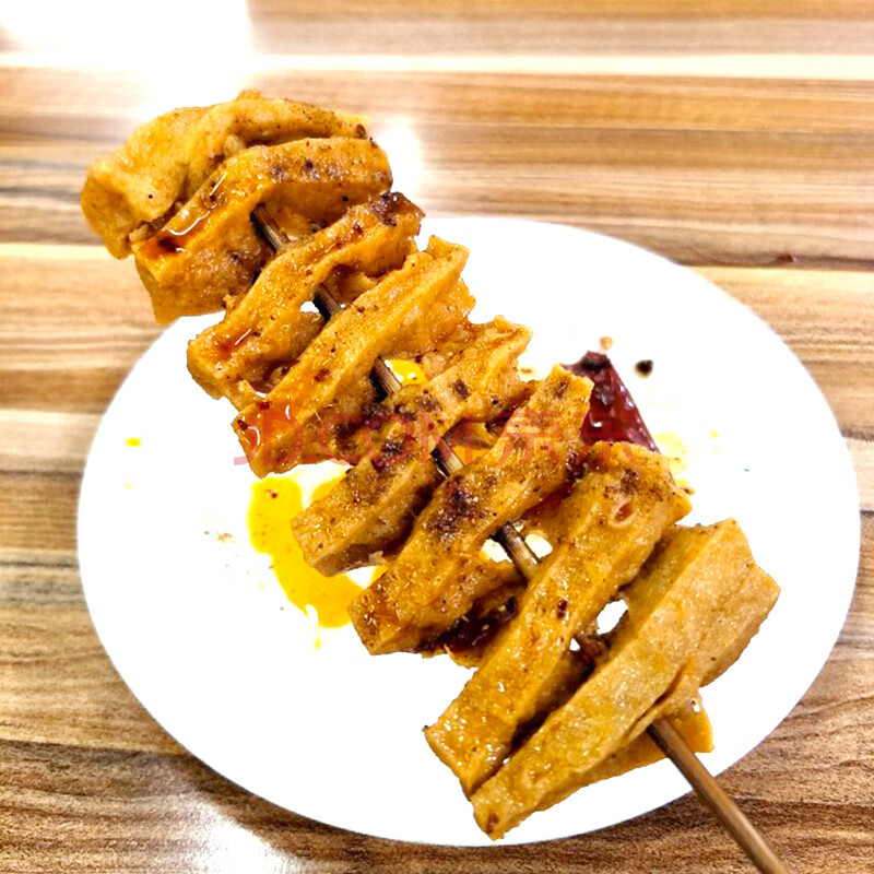 豆腐串制品干串兰花干货2斤整箱麻辣烫鸡汁油豆腐商
