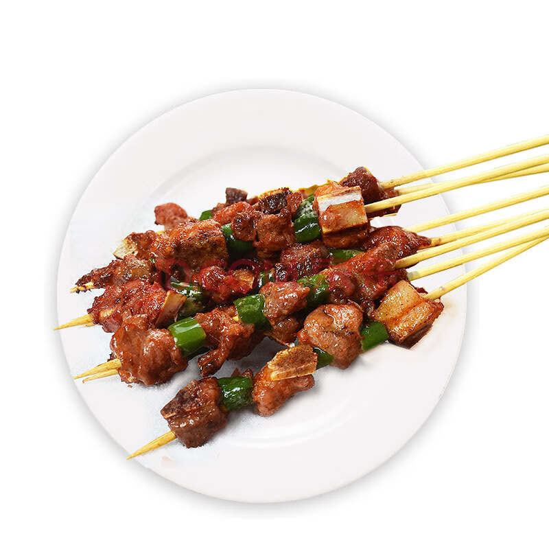 品贯 烧烤青椒排骨串(10串)240g 铁板烧烤脆骨串半成品冷冻肉串串食材