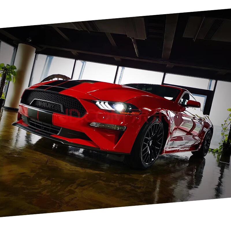 3t 谢尔比 shelby 宽体版 汽车整车 红色