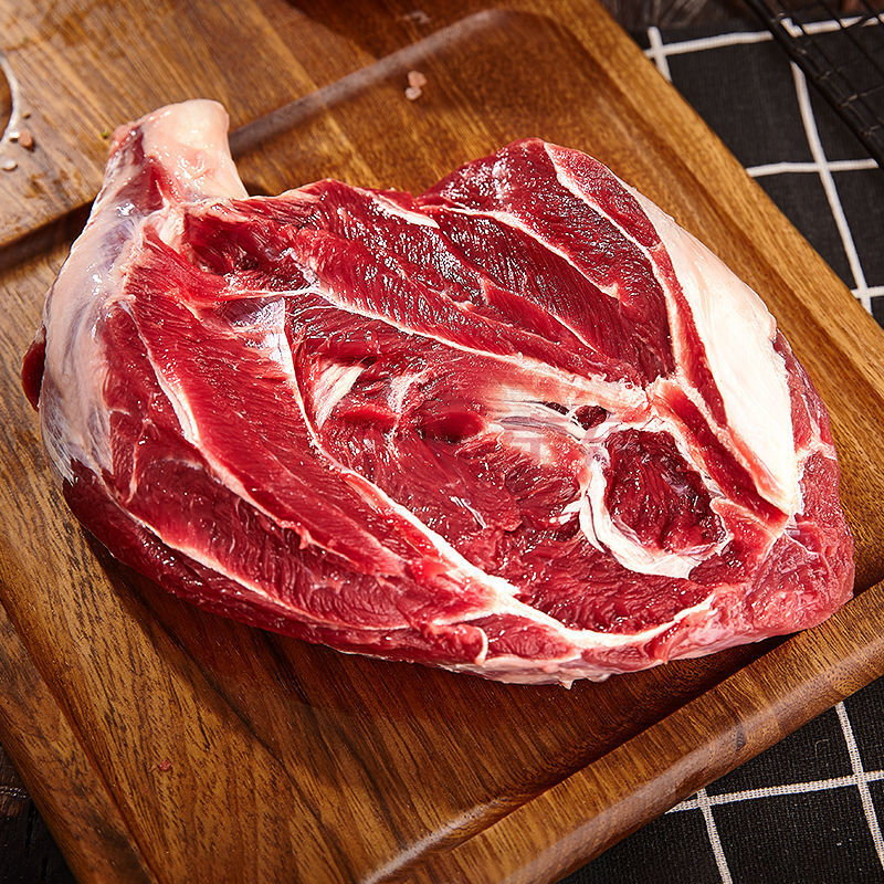 (超值4斤装)生鲜牛肉新鲜澳洲进口原切牛腱子肉卤炖火锅食材 500g(1斤