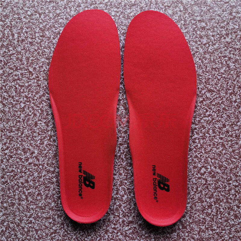 适配新百伦鞋垫nb373 500 574 580 990 996 998男女鞋垫 红色nb黑标